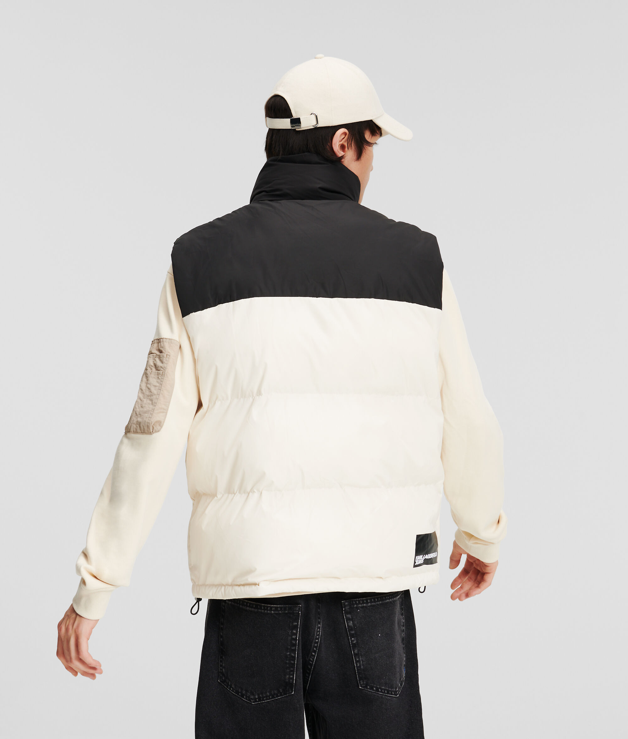 (image for) Performance-Driven KLJ COLOUR BLOCK PUFFER WAISTCOAT